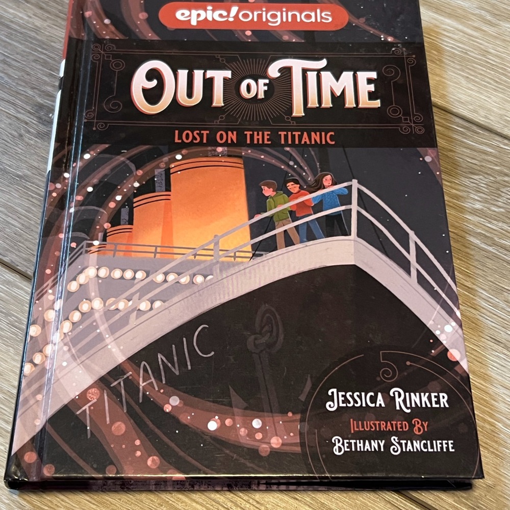 Out of Time: Lost on the Titanic - Hardcover Book